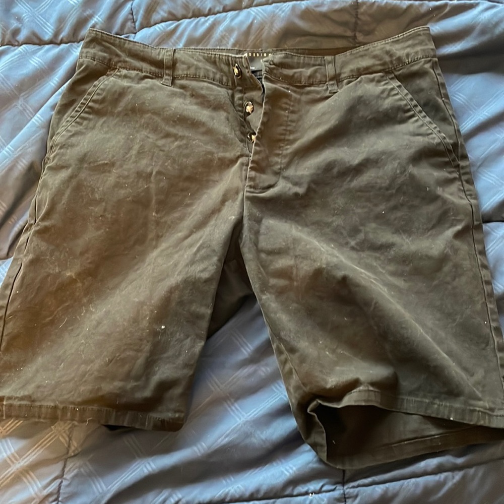 Black Chino Shorts